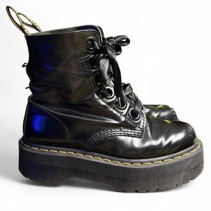Womens Grunge Platform Dr. Martens Boots SZ 6